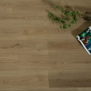 Water Resistant Eco Friendly Elastic Vinyl Flooring Durable Wear Resistant Wood Look Flooring for Indoor Hotel Decoration
