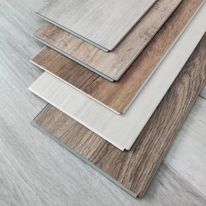 Waterproof 4mm4.2mm LVP Click SPC Vinyl Plank Interlocking Fireproof Eco Friendly Floor Tile for Office & Gym Use
