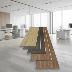 Waterproof 7mm SPC Vinyl Flooring Rigid Core Planks Anti-Scratch Fireproof Flooring for Residential Commercial Use