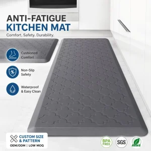Waterproof Absorbent PVC Anti-Fatigue Kitchen Floor Mat