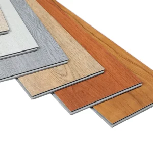 Waterproof Click Interlocking SPC Flooring, 4mm, 5mm, or 6mm, Indoor Wear-Resistant