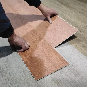 Waterproof Click SPC Vinyl Plank Flooring 3.5 7mm Thickness Indoor Plain Surface