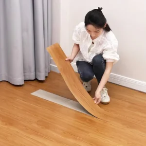 Waterproof Durable Plastic Flooring Tiles with Click-Lock System