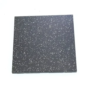Waterproof EPDM/SBR Rubber Gym Flooring Anti-Slip Noise-Insulating Interlocking Design