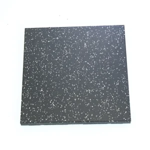 Waterproof EPDM SBR Rubber Gym Flooring Shock Absorption Anti Slip Noise Insulating Interlocking Design 1 Year Warranty