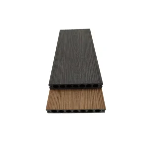 Waterproof Eco Friendly Anti Slip Garden WPC Decking Outdoor Flooring with Wood Decor for Warehouse and School Applications