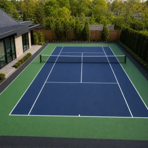 Waterproof Eco-Friendly PP Interlocking Floor Tiles for Outdoor Backyard Tennis Courts