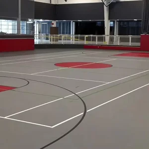 Waterproof Fireproof Eco-Friendly Non-Slip Sports Court Flooring for Yoga Studios