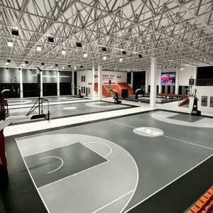 Waterproof Glue Down Vinyl Flooring Sports Floor for Badminton Other Gym Court