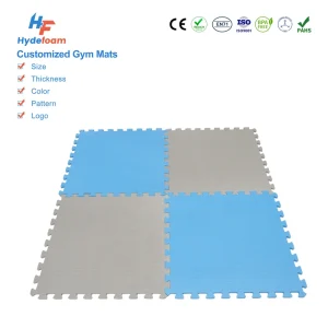 Waterproof Gym Flooring Mats Non-Toxic Eco-Friendly Thick Cushion for Gym Floor Protection and Daily Training