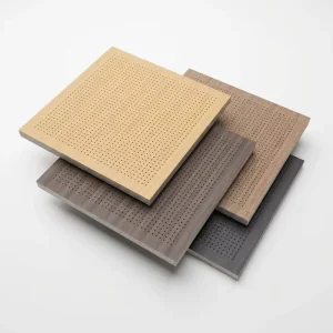 Waterproof High Density Perforated Acoustic Ceiling Panels for Studio Sound Insulation & Absorption