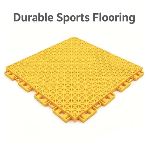 Waterproof Mini Grid PP Interlocking Sports Floor Tile for Badminton Table Tennis & Playground Use