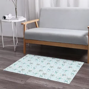 Waterproof Non-Slip Machine-Made Thick Antibacterial Kids Playroom PVC Leather Exercise Floor Mat