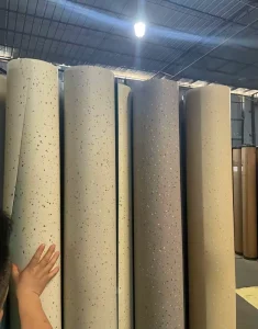 Waterproof Non-slip Homogeneous PVC Flooring Rolls Suitable for Hospital Corridors