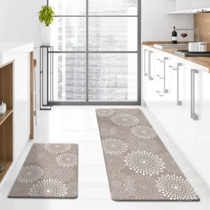 Waterproof Non-slip PVC Kitchen Floor Mat Entryway Doormat Bathroom/Toilet 0.5cm Thick Modern Minimalist