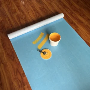 Waterproof Oil-Proof Temporary Floor Protection Cover Anti-Slip Sticky Mats for Hardwood Floors LVT Tile Surfaces