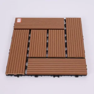 Waterproof Outdoor Decorative Non-Slip Interlocking PP Decking Floor