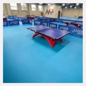 Waterproof PVC Roll Flooring for Table Tennis Football and Indoor Futstal Soccer for Landscape Sports Application