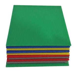 Waterproof Recyclable Anti-static PP Hollow Sheet Corrugated Plastic Board for Floor Protection and Signage