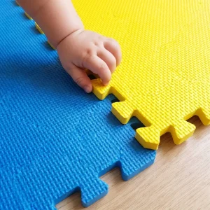 Waterproof Shock-Absorbing EVA Foam Mats Anti-Slip Interlocking Floor Tiles for Indoor Camping Yoga and Workout