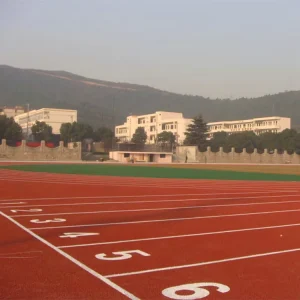 Waterproof Synthetic Rubber Sports Flooring Running Track EPDM Rubber Granules Athletic Track Flooring Material