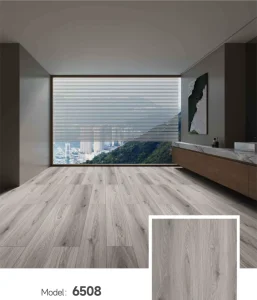 Waterproof Vinyl Flooring 5mm SPC Click Lock Installation Wear Resistant European Design