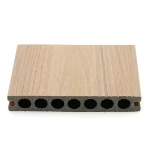 Waterproof WPC Decking Anti-Slip Outdoor Composite Flooring
