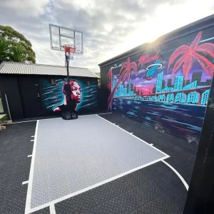 Waterproof Wear-Resistant Anti-Slip Portable Indoor and Outdoor Interlocking PP Sports Flooring