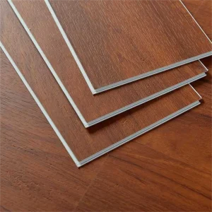 Waterproof Wood Color Click SPC Plank Flooring with Underlay Included