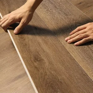 Waterproof Wood Grain 4mm 5mm 6mm 7mm 8mm PVC Click-Lock SPC LVP Vinyl Plank Flooring with IXPE