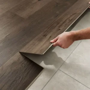 Waterproof Wood Texture Plastic Pvc Lvp Flooring Vinyl Palnk Tile Click Lock Rigid Core Spc Floor Vinyl Floor