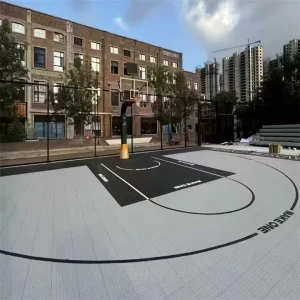 Waterproof and Anti slip UV Resistance Modular Indoor outdoor Basketball Tennis Volleyball Sports Court Floor