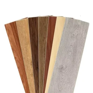 Waterproof and Fireproof Formaldehyde-Free SPC Rigid Core Vinyl Flooring Durable Plastic Pisos Click Flooring for Apartments