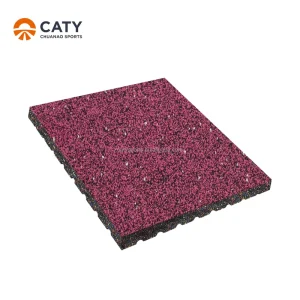 Wear Resistant EPDM Rubber Flooring 20mm Indoor Gym Mat