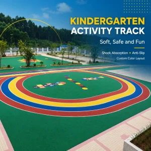 Wear Resistant EPDM Rubber Flooring Particle Granules for Children’s Play Areas in Outdoor Parks