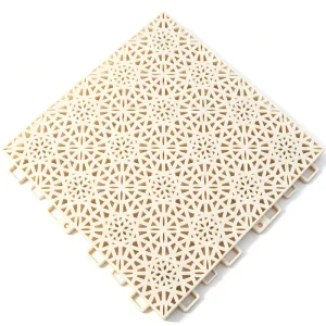 Wear Resistant PP Interlocking Playground Tiles for Sports Fields