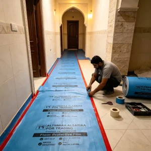 Wear-Resistant Waterproof Indoor Construction Floor Protector