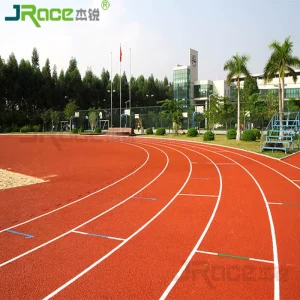 Wear-resisting Plastic Racetrack Sports Flooring Rubber Running Tracks Material for Sports Field