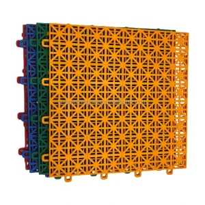 Weather-Resistant Interlocking Sport Court Flooring Tiles