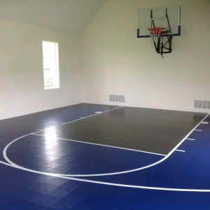 Weather Resistant PP Interlocking Flooring Anti slip Indoor Playground Basketball Badminton Court Floor Tiles Assembled Tile