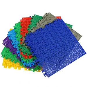 Weather-Resistant Waterproof High-Density PP Plastic Interlocking Suspended Flooring for Outdoor Sports