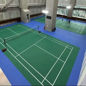 Wet Pour Liquid Rubber Eco Friendly Anti Slip Basketball Court Floor Coating Pickleball Court Sports Surface System
