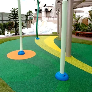 Wet Pour in Place Epdm Rubber Colored Epdm Rubber Flooring Surface FN an 22071808