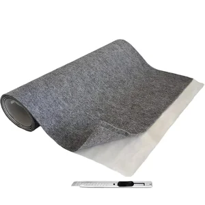White Adhesive Felt Floor Protector Pad with Carpet Felt Backing