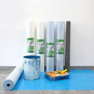 White Bule Grey Self-Adhesive Polyester Floor Protector Roll, 140/160/180/200/300/400/500 GSM