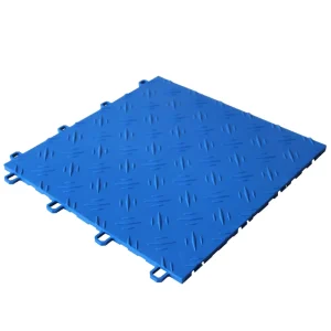 White PP High-Impact Polystyrene Flooring Tiles 305mm*305mm 20-Ton Load-Bearing -40 to 50 Temperature Range