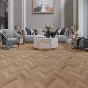 Wood Grain Design LVT SPC WPC 8mm PVC Vinyl Flooring Interlocking Waterproof Planks Plastic Tiles For Floor