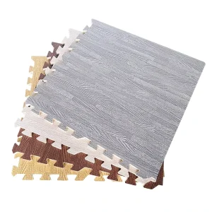 Wood Grain EVA Foam Floor Mat, Indoor, Sport and Baby Play Mat