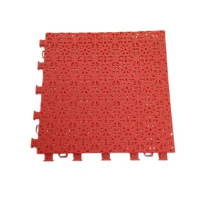 Wood Grain PVC Sport Court Flooring for Table Tennis Volleyball Badminton Vinyl Pickleball Mats