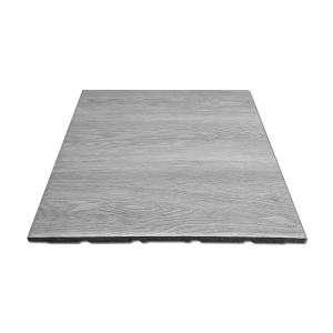 Wood Grain Rubber Gym Flooring Tiles Shock Absorbing Floor